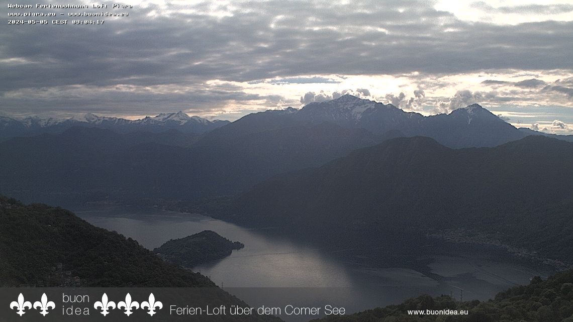 webcam Pigra lago di Como