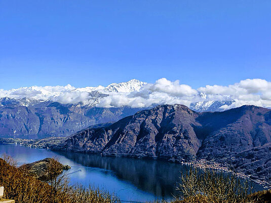 Das ist die Aussicht ...